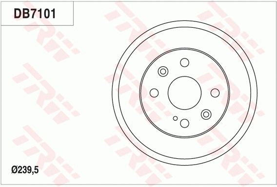 Brake Drum (DB7101)
