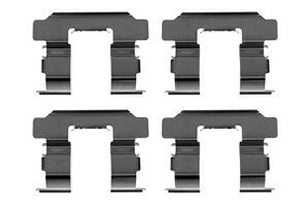 Accessory Kit, disc brake pad (PFK381)