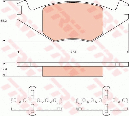 Brake Kit, disc brake (GTD1019)