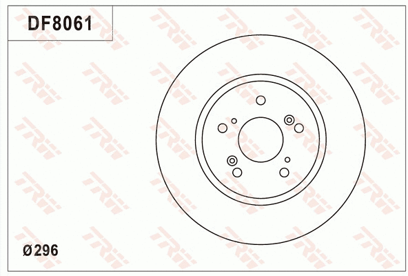 Brake Disc (DF8061)