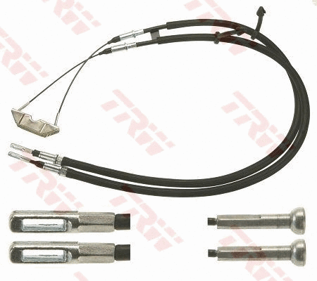 Cable Pull, parking brake (GCH287)