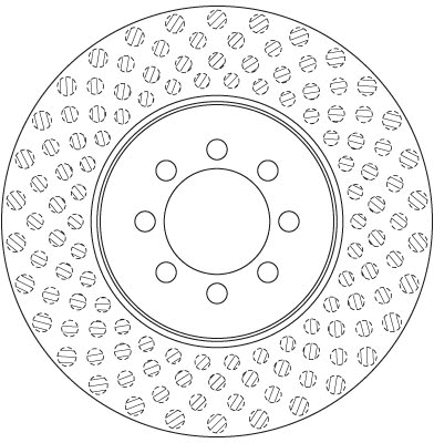 Brake Disc (DF6250S)