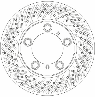 Brake Disc (DF6413S)