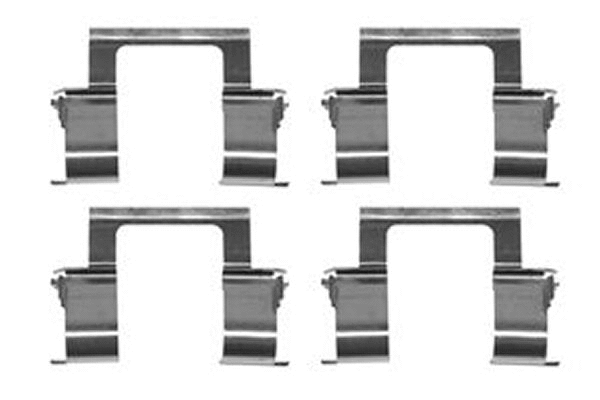 Accessory Kit, disc brake pad (PFK372)