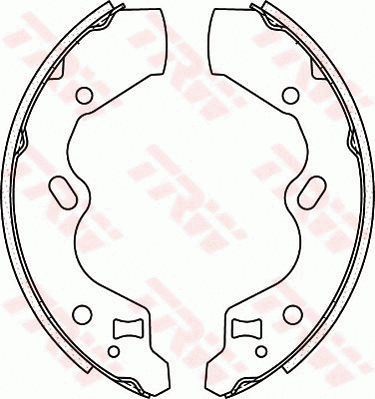 Brake Shoe Set (GS7343)