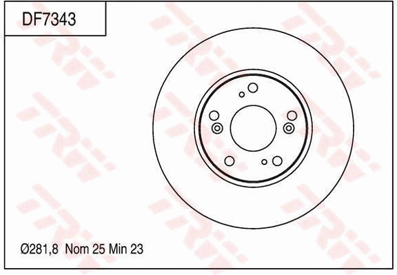 Brake Disc (DF7343)