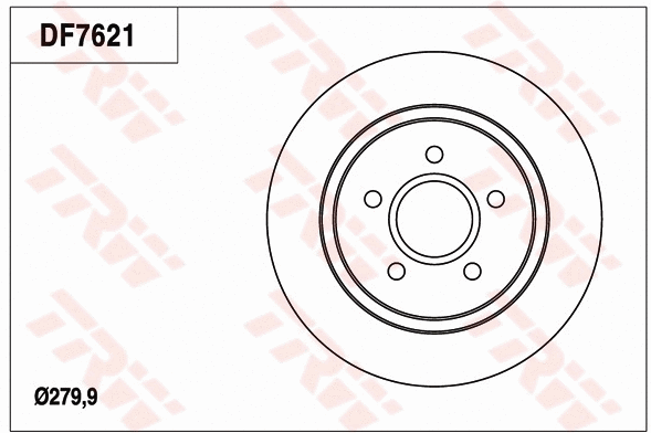 Brake Disc (DF7621)