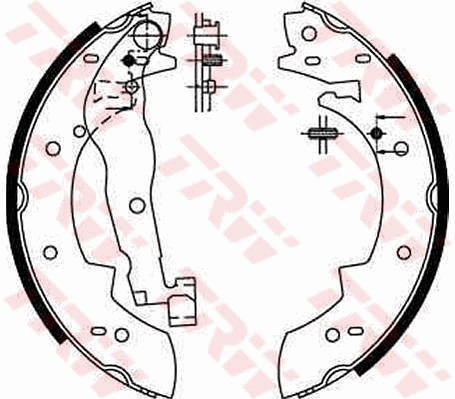 Brake Shoe Set (GS6190)