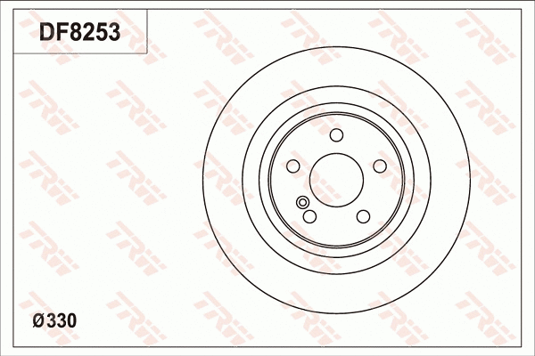 Brake Disc (DF8253S)