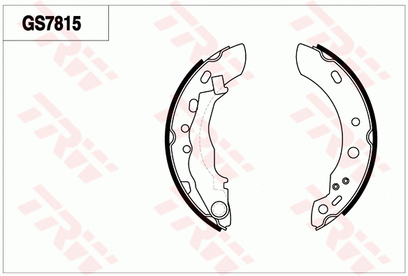 Brake Shoe Set (GS7815)