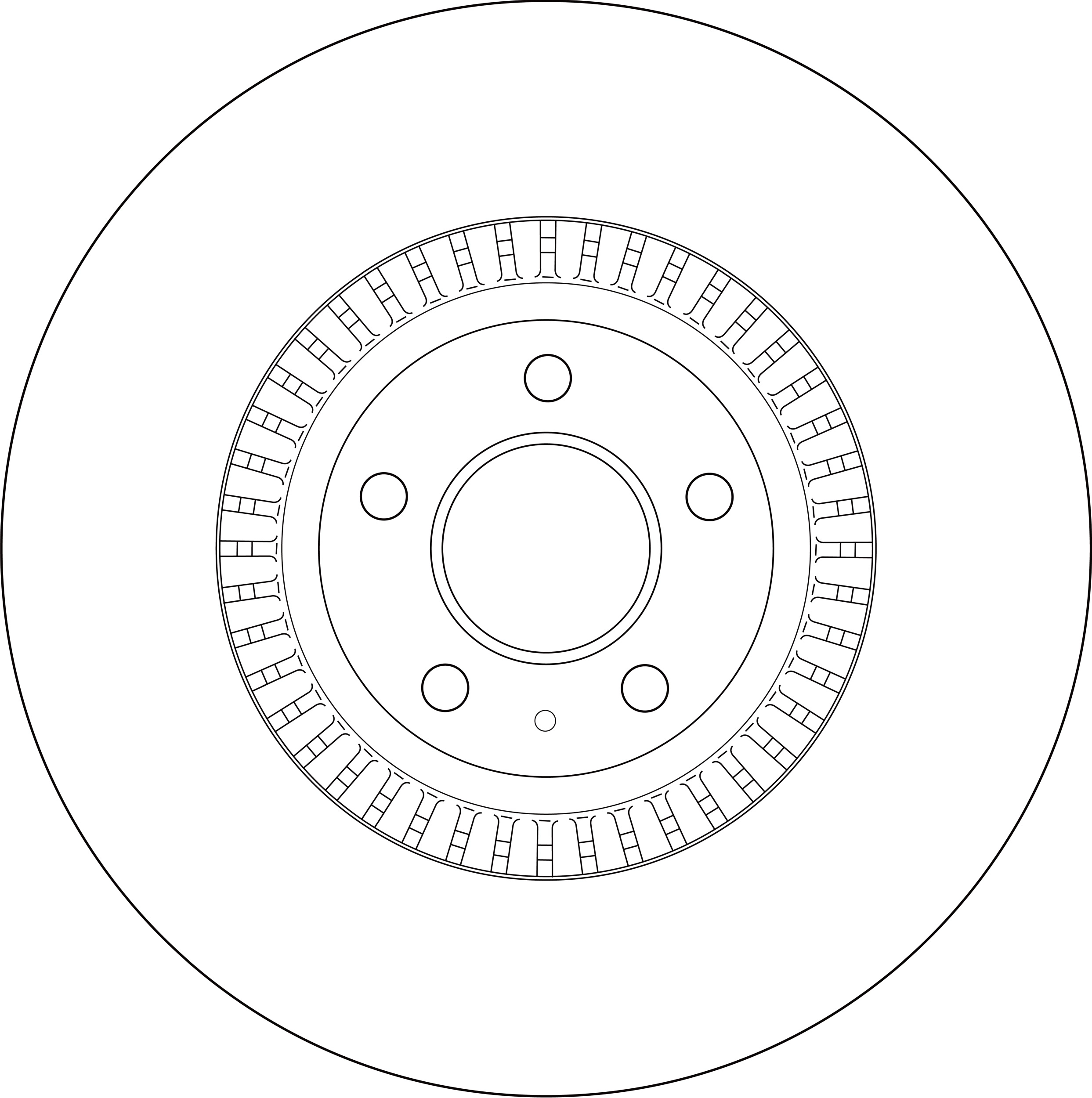 Brake Disc (DF8037SL)