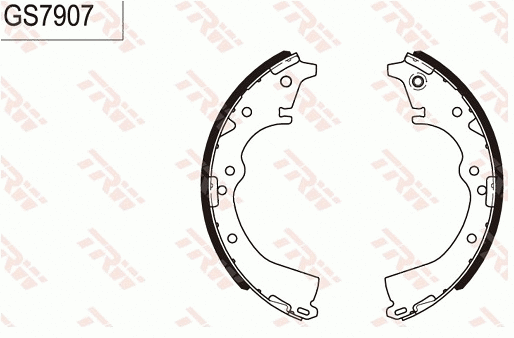 Brake Shoe Set (GS7907)