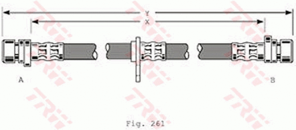 Brake Hose (PHA367)