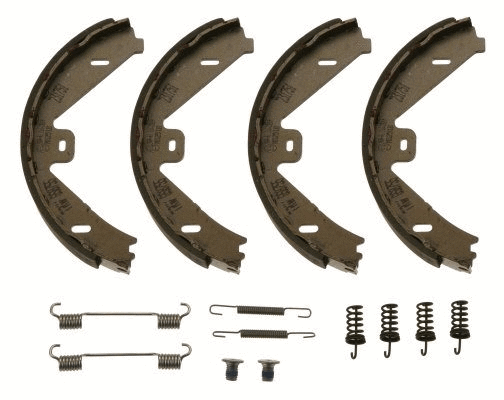 Brake Shoe Set, parking brake (GS8755)