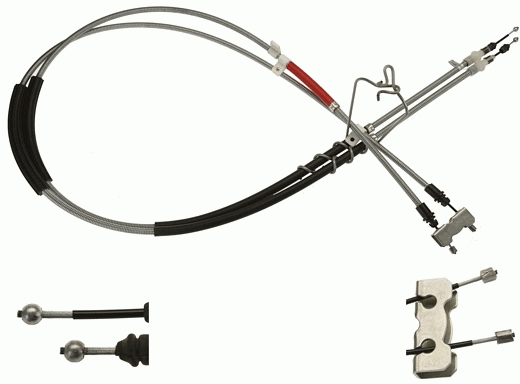 Cable Pull, parking brake (GCH556)