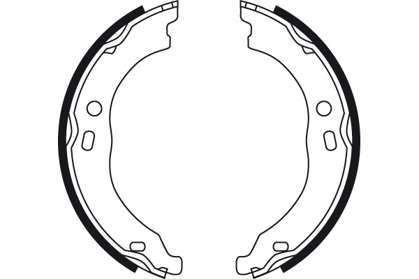 Brake Shoe Set, parking brake