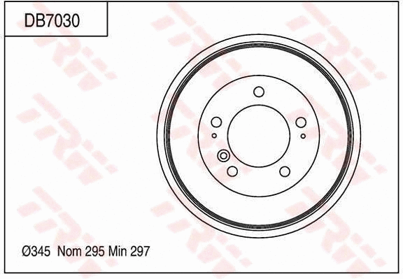 Brake Drum (DB7030)