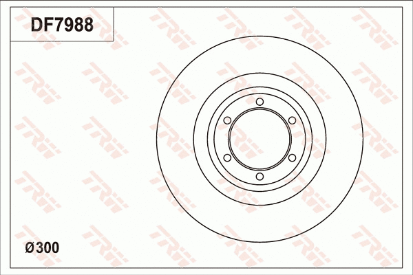 Brake Disc (DF7988)