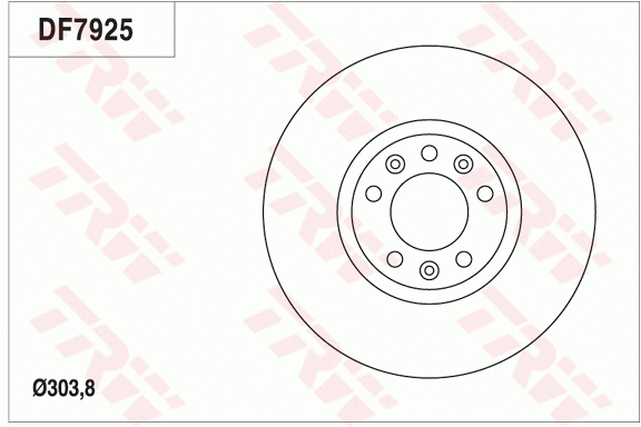 Brake Disc (DF7925)