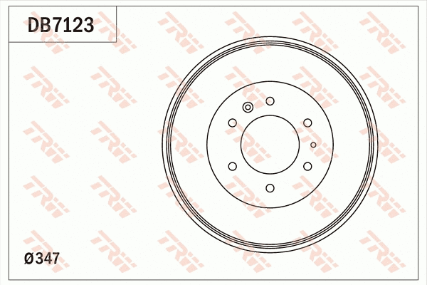 Brake Drum (DB7123)