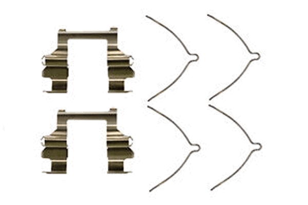 Accessory Kit, disc brake pad (PFK325)