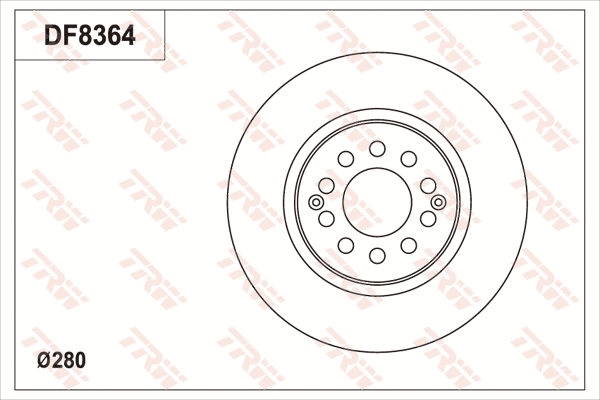 Brake Disc (DF8364S)