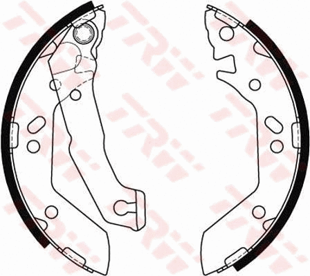 Brake Shoe Set (GS8684)