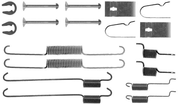 Accessory Kit, brake shoes (SFK352)