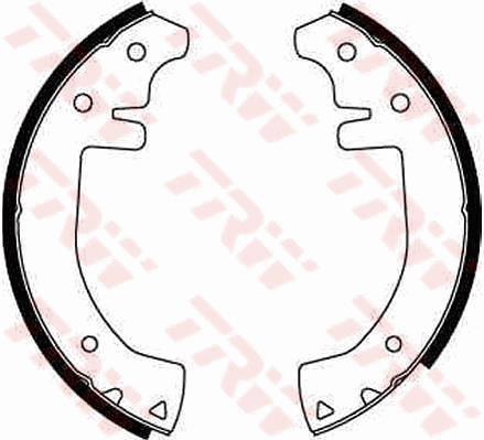 Brake Shoe Set (GS8018)