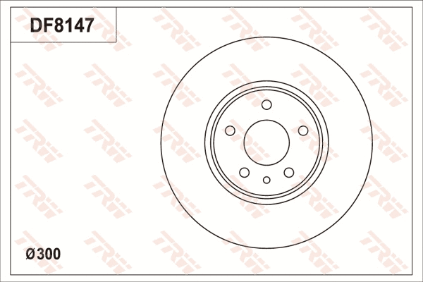 Brake Disc (DF8147S)