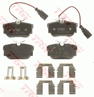 Brake Pad Set, disc brake (GDB1326)