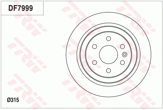 Brake Disc (DF7999)