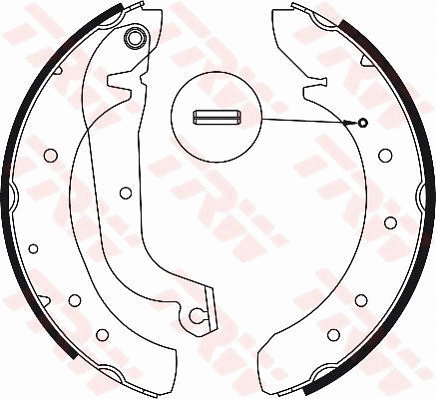 Brake Shoe Set (GS8562)