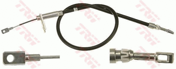 Cable Pull, parking brake (GCH1822)