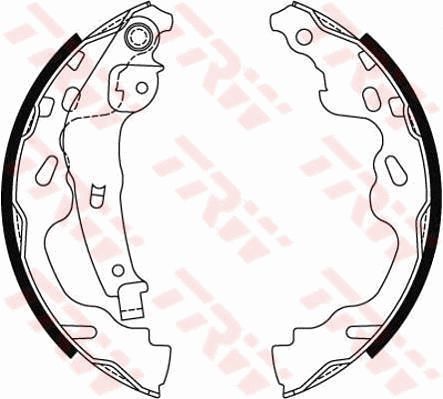 Brake Shoe Set (GS8480)
