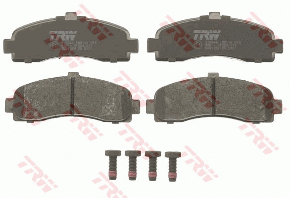 Brake Pad Set, disc brake (GDB1059)