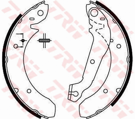 Brake Shoe Set (GS6152)