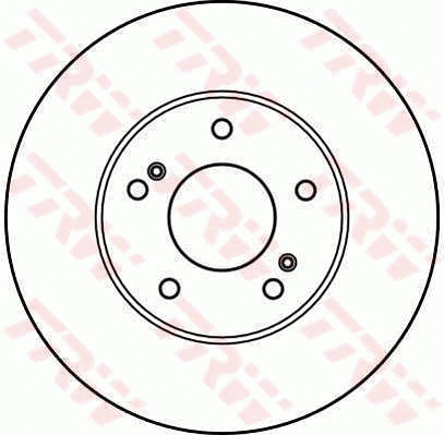 Brake Disc (DF2612)