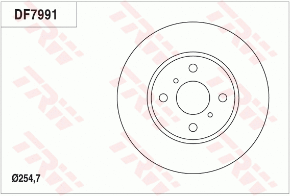 Brake Disc (DF7991)
