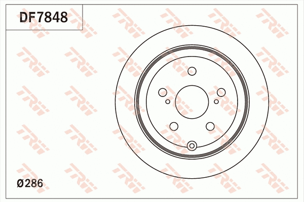 Brake Disc (DF7848)