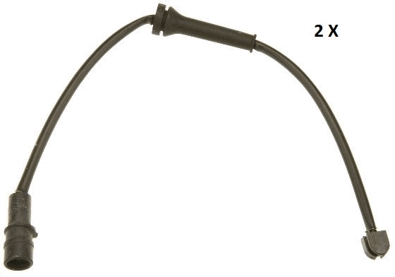 Warning Contact, brake pad wear (GIC166)
