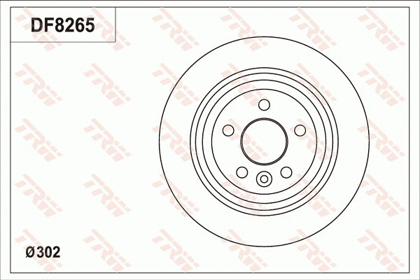 Brake Disc (DF8265S)