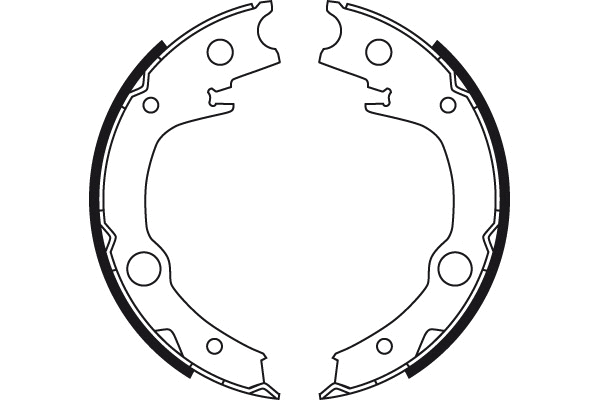 Brake Shoe Set, parking brake