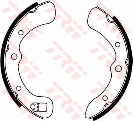 Brake Shoe Set (GS8139)