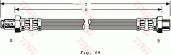 Brake Hose (PHB196)