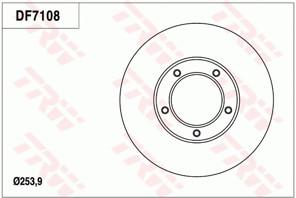 Brake Disc (DF7108)