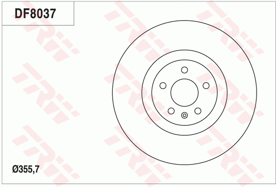 Brake Disc (DF8037)