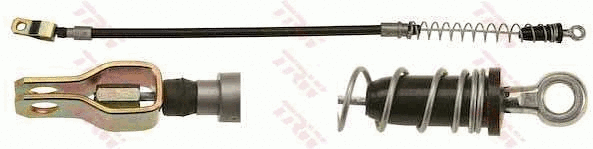 Cable Pull, parking brake (GCH1099)