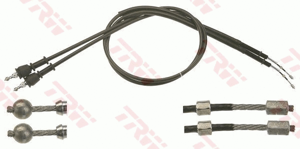 Cable Pull, parking brake (GCH265)