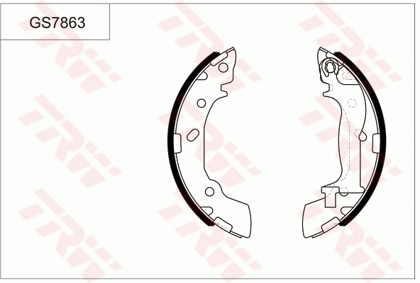 Brake Shoe Set (GS7863)
